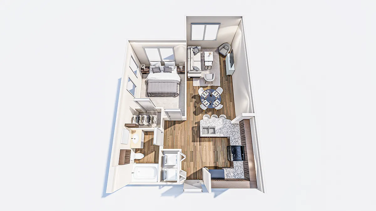 Floor plan A1R