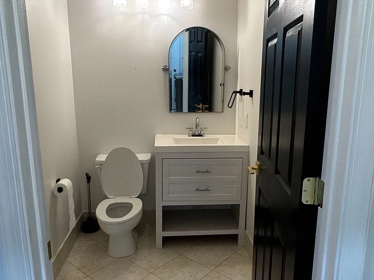 Half bath view