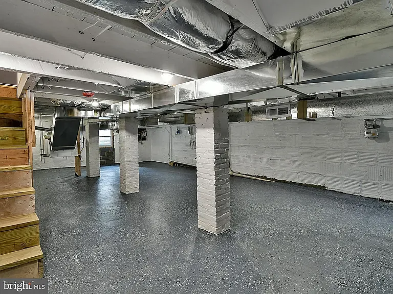 Unfinished basement