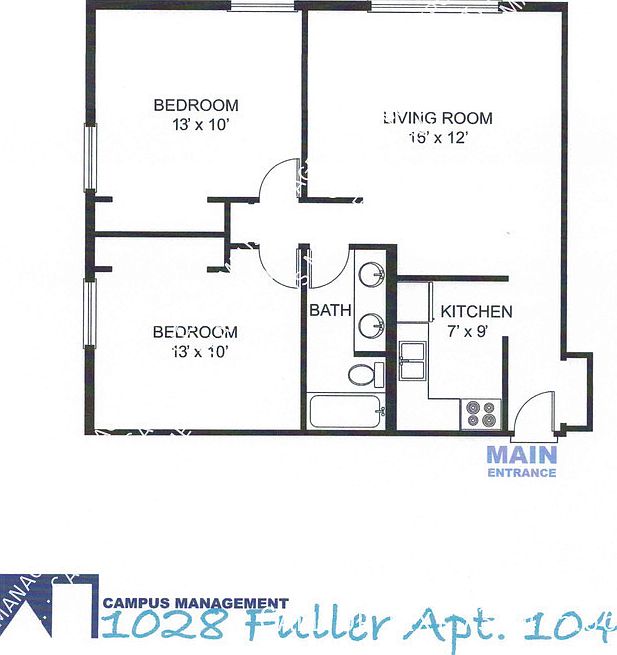 2nd image of 1028 Fuller St APT 304