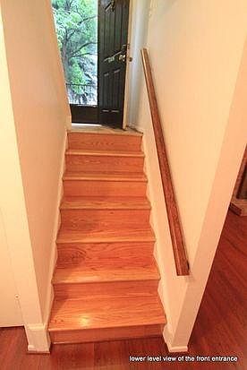 basement floor facing main entry door