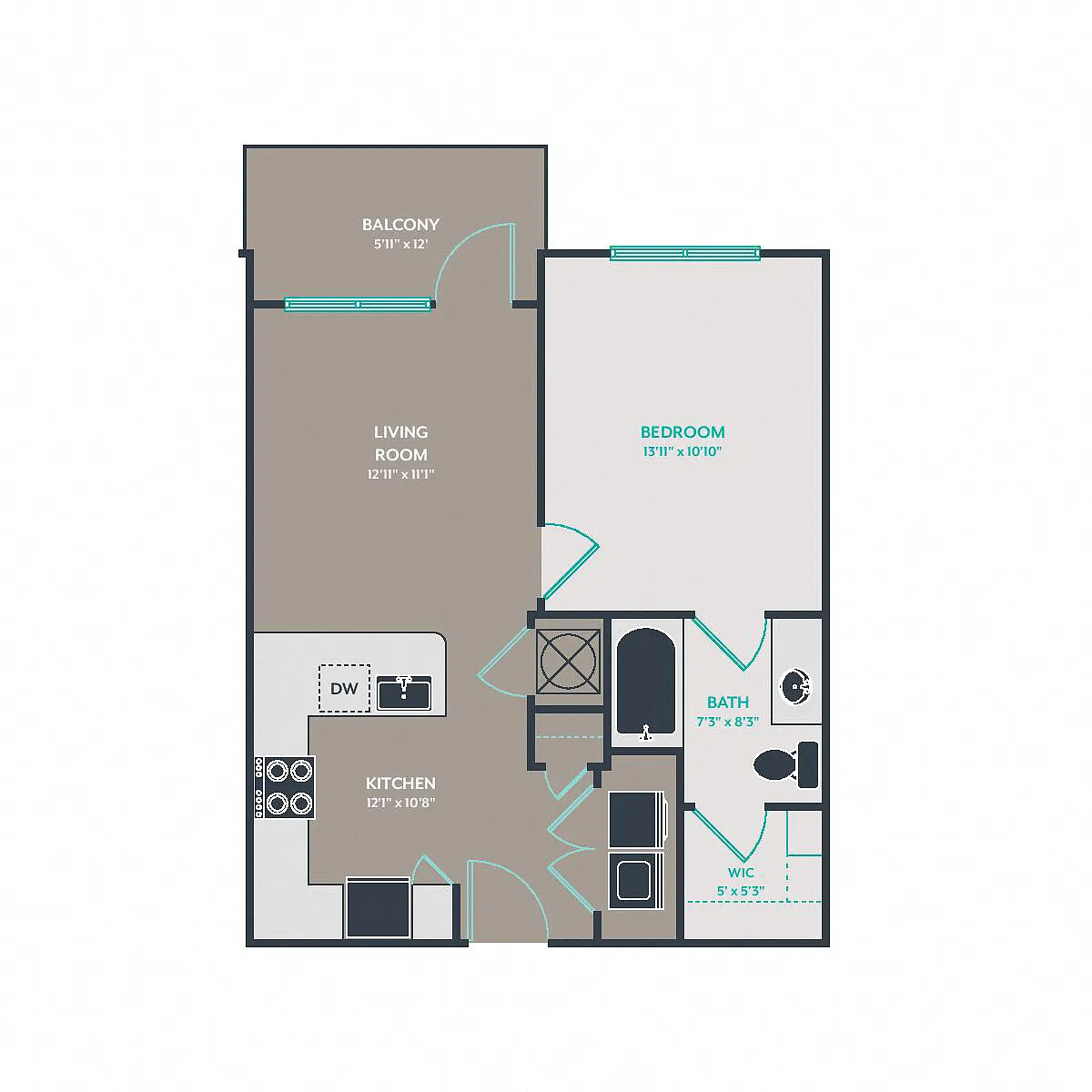 Floor plan A1