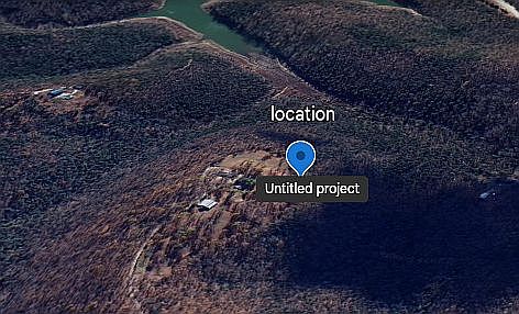3D satellite view