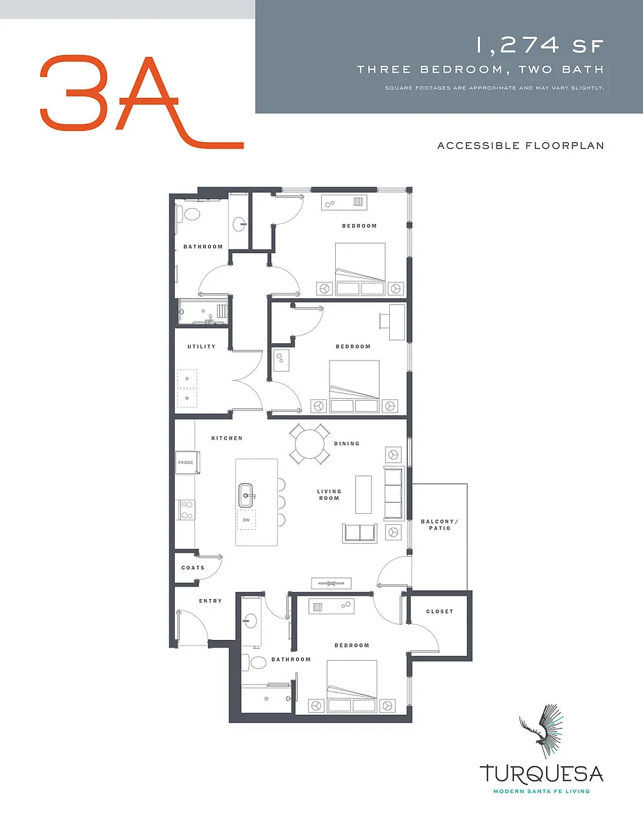 Floor plan 3A-HC