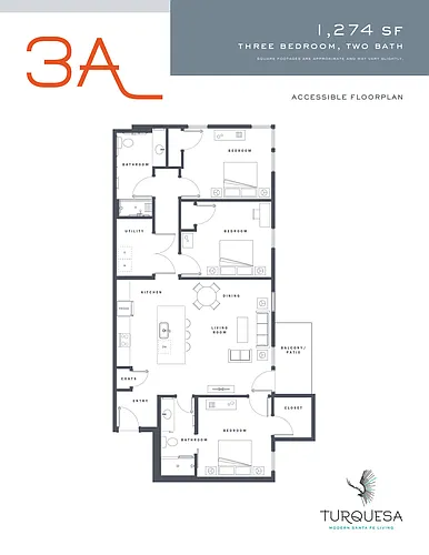 Floor plan 3A-HC