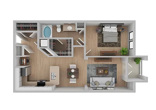 Floor plan Lockwood | Renovated