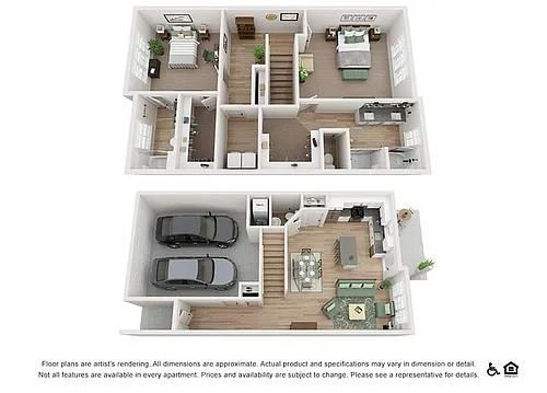 Floor plan 2x2TH-1713