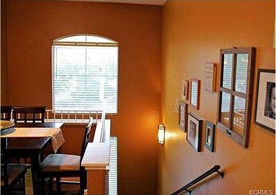 Stair entry to living space