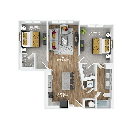 Floor plan Fitzgerald A7