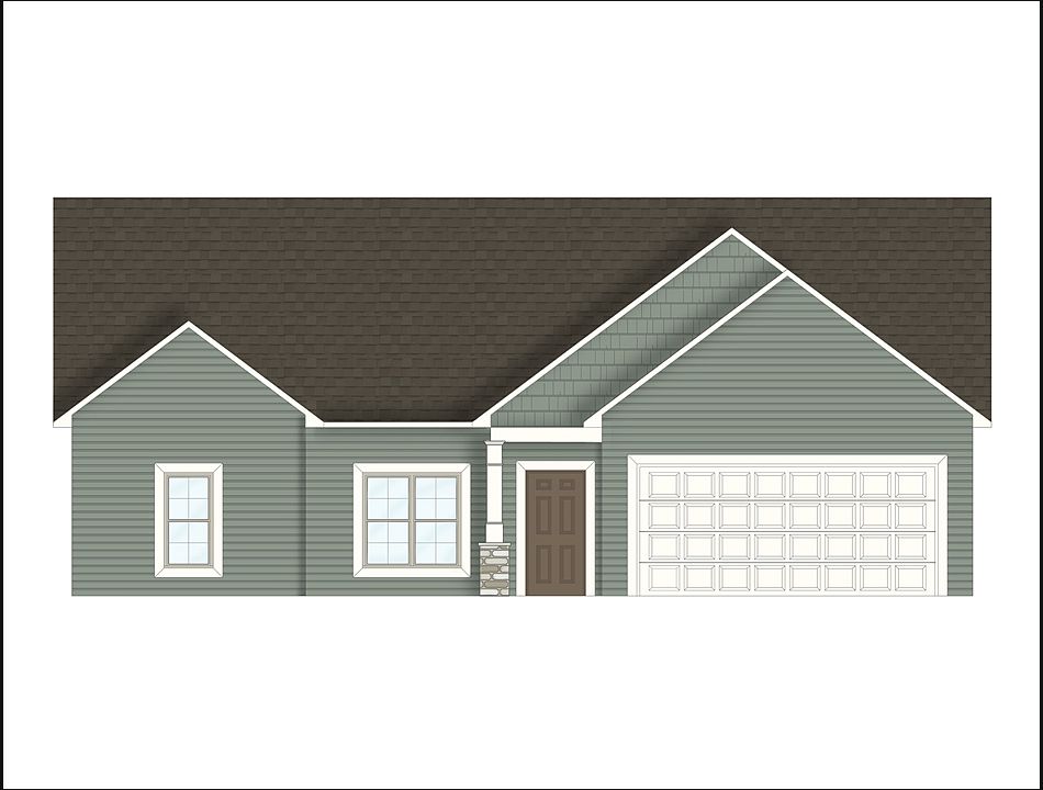 Artist s rendering of The Daffodil 4BR elevation