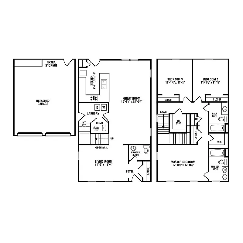 Floor plan 3 Bedroom