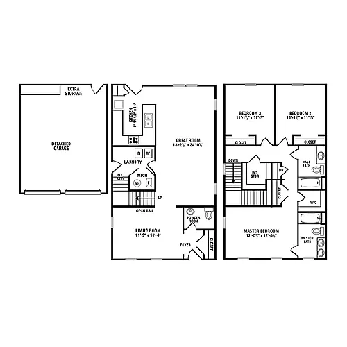 Floor plan 3 Bedroom