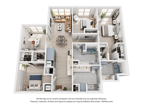 Floor plan D1