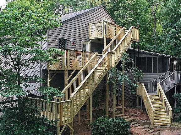 New Decks off Bedrooms
