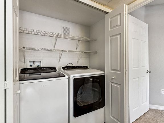Full-size washer and dryer