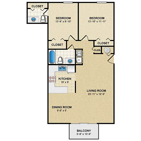 Floor plan Elm