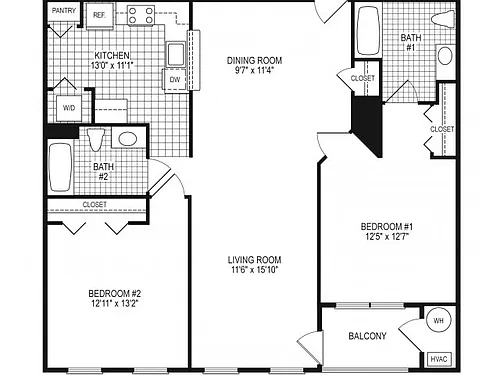 Floor plan Kensington