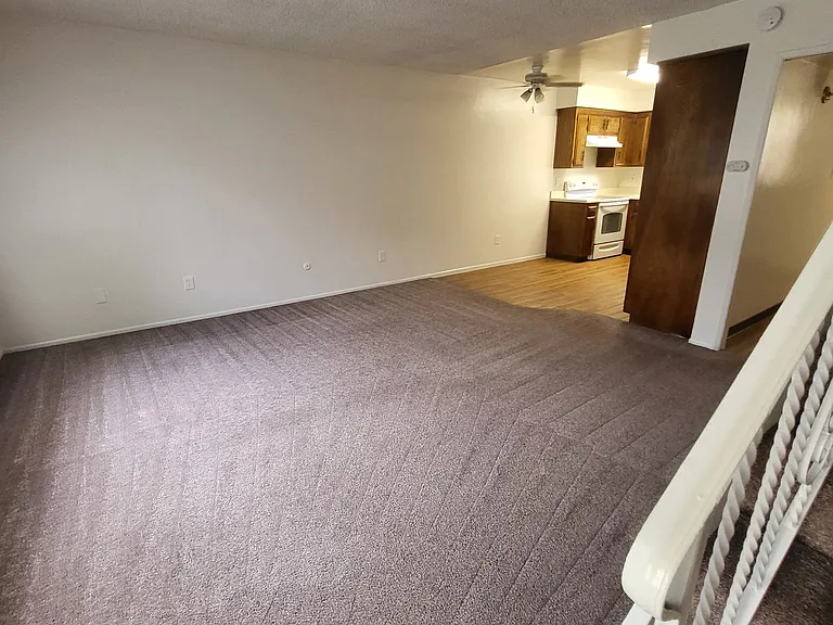 Living room from front door