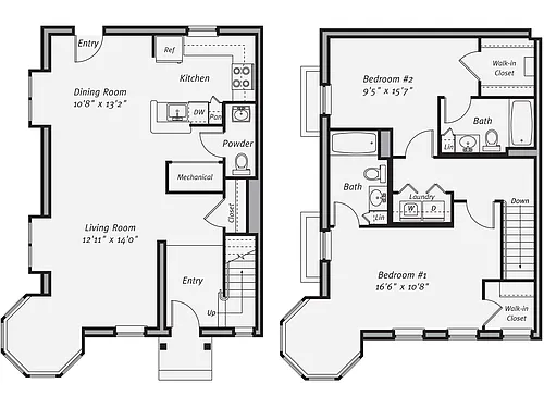 Floor plan B15T