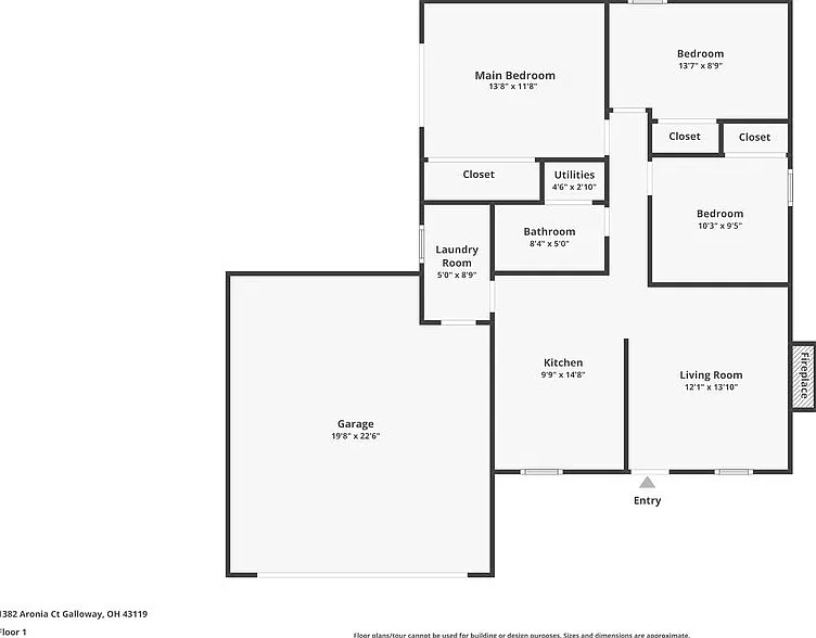 3 bed, 1.0 bath, 912 sqft, $1,875 — Photo 2