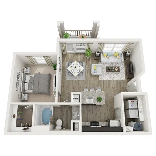 Floor plan The Clayton