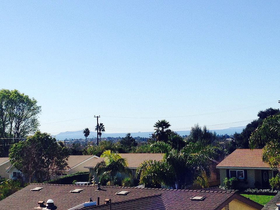 Ocean view from our backyard