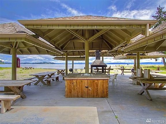 Covered picnic area