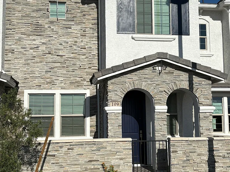 Beautiful exterior stone work and patio