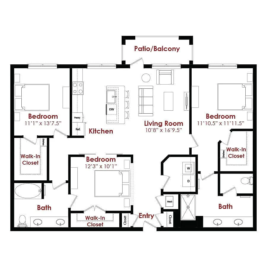 Floor plan C3