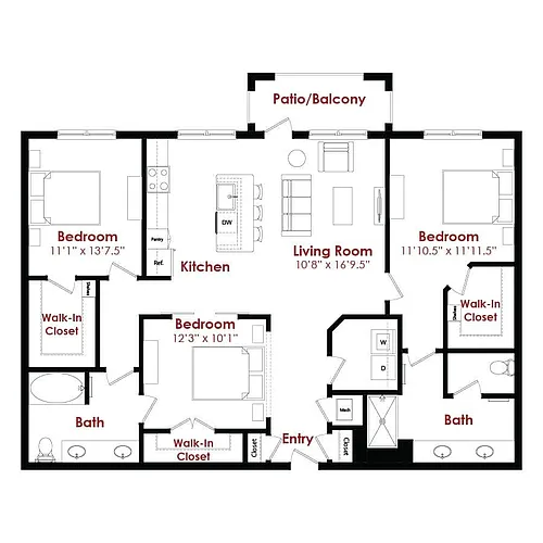 Floor plan C3