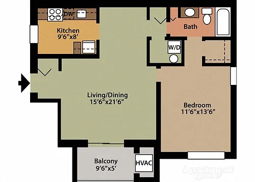 Floor plan Aspen