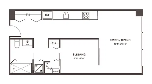 Floor plan M1