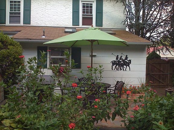 View of back of house