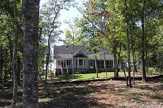 View of house from the creek