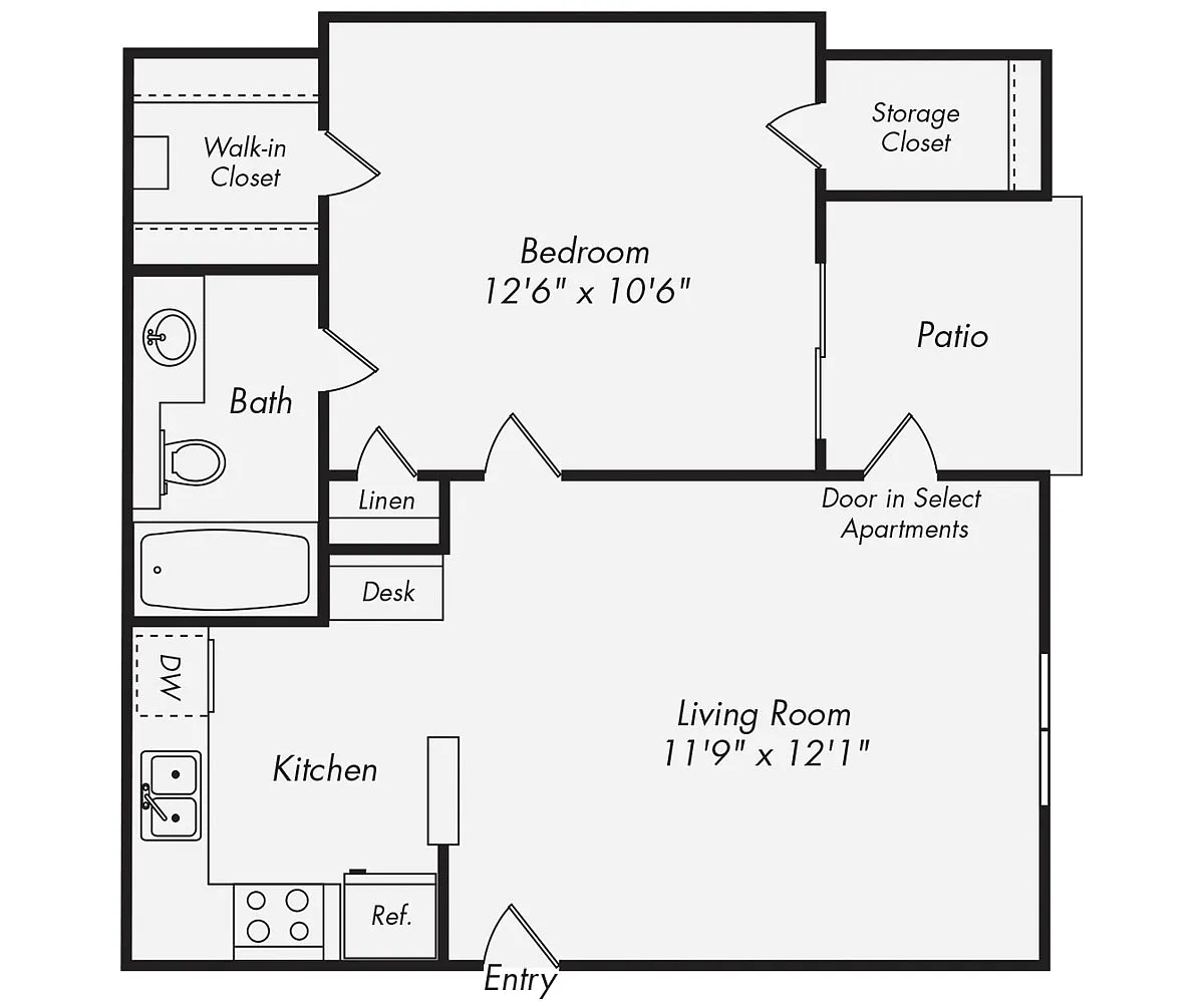 Floor plan 601