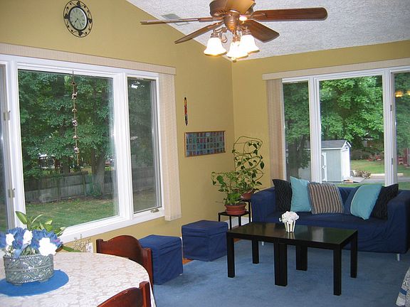 Newly built Great Room facing beautiful landscaped yard!