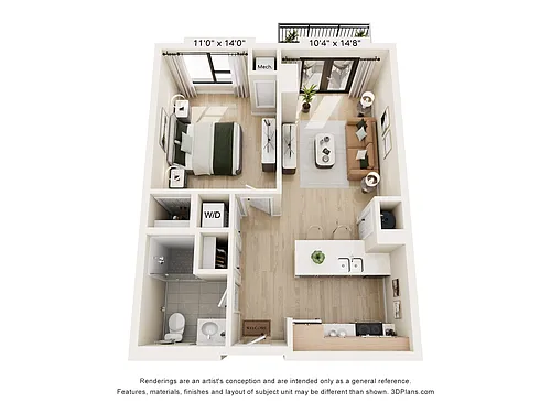 Floor plan C1