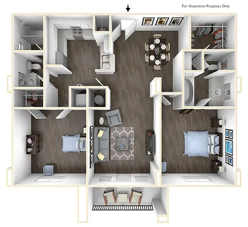 Floor plan Louvre