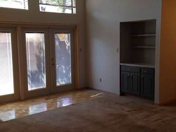 French doors to deck