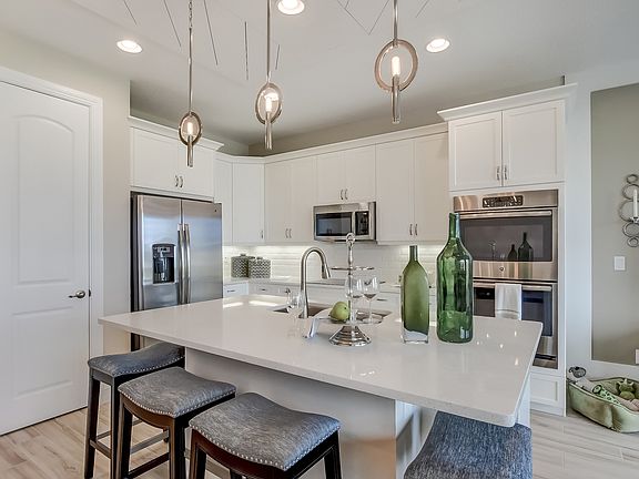 Kitchen with pantry to store snacks