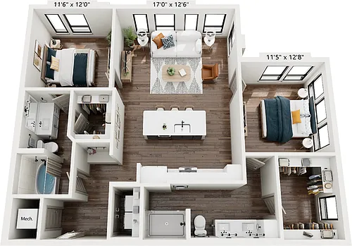 Floor plan B28