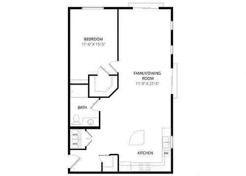 Floor plan All that Jazz