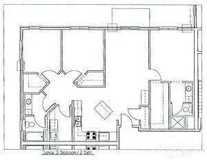 Floor plan 3 Bedroom