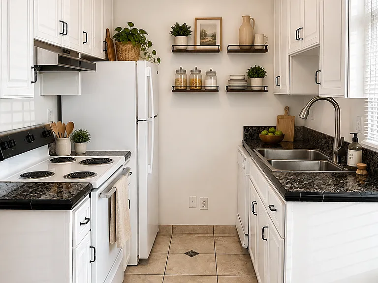 Kitchen - Artificially Staged