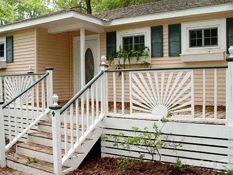 Front porch entry