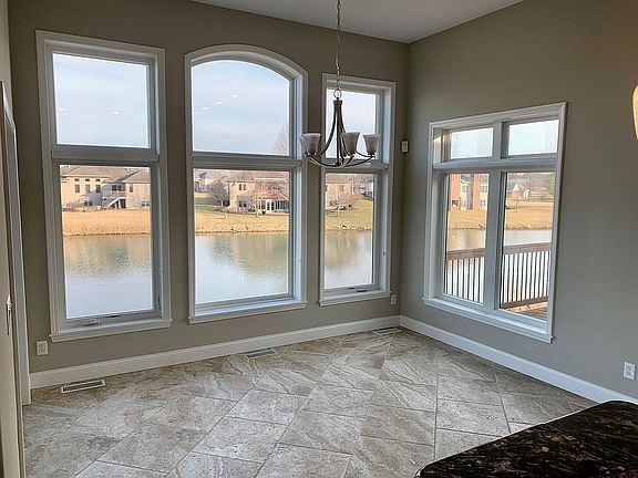 Coffee and a pond view 