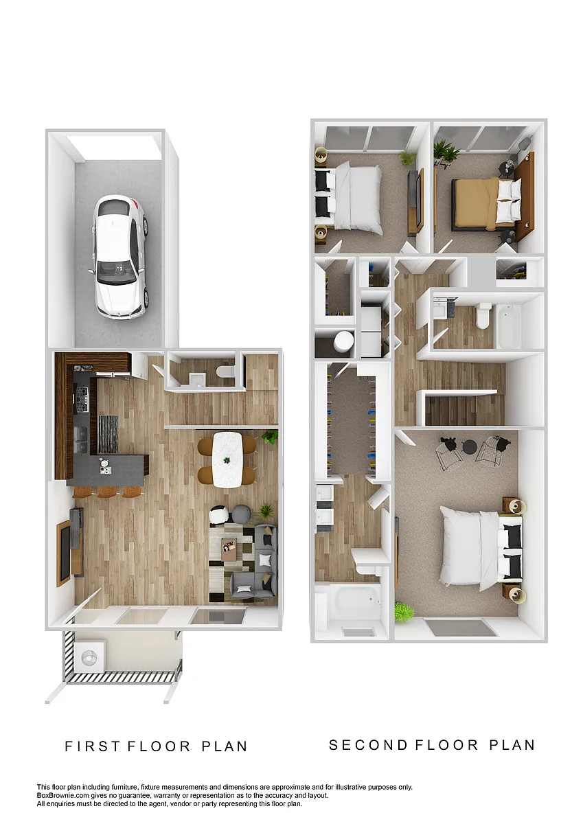 Floor plan 3 BED 2.5 BATH