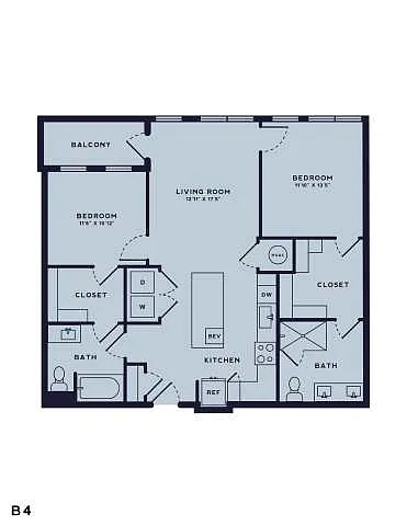 Floor plan B4