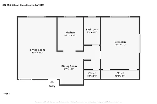 Floor plan 832-D