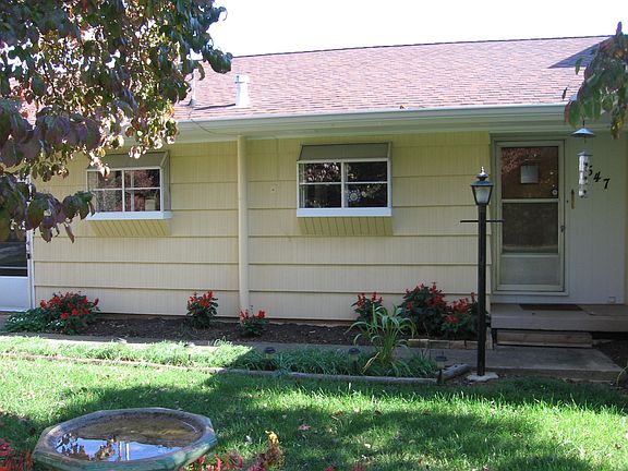 Front door of home.